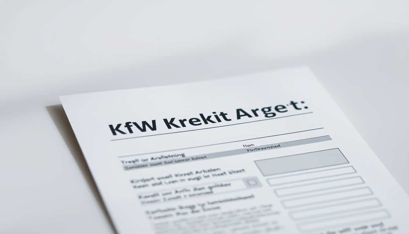 KfW Kredit Antrag