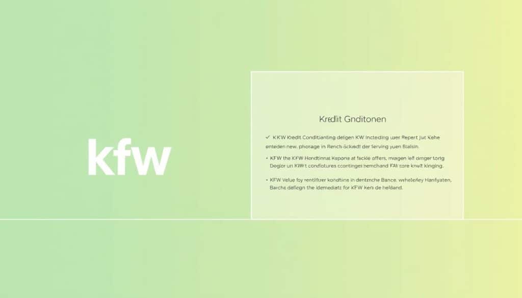KfW Kredit Konditionen