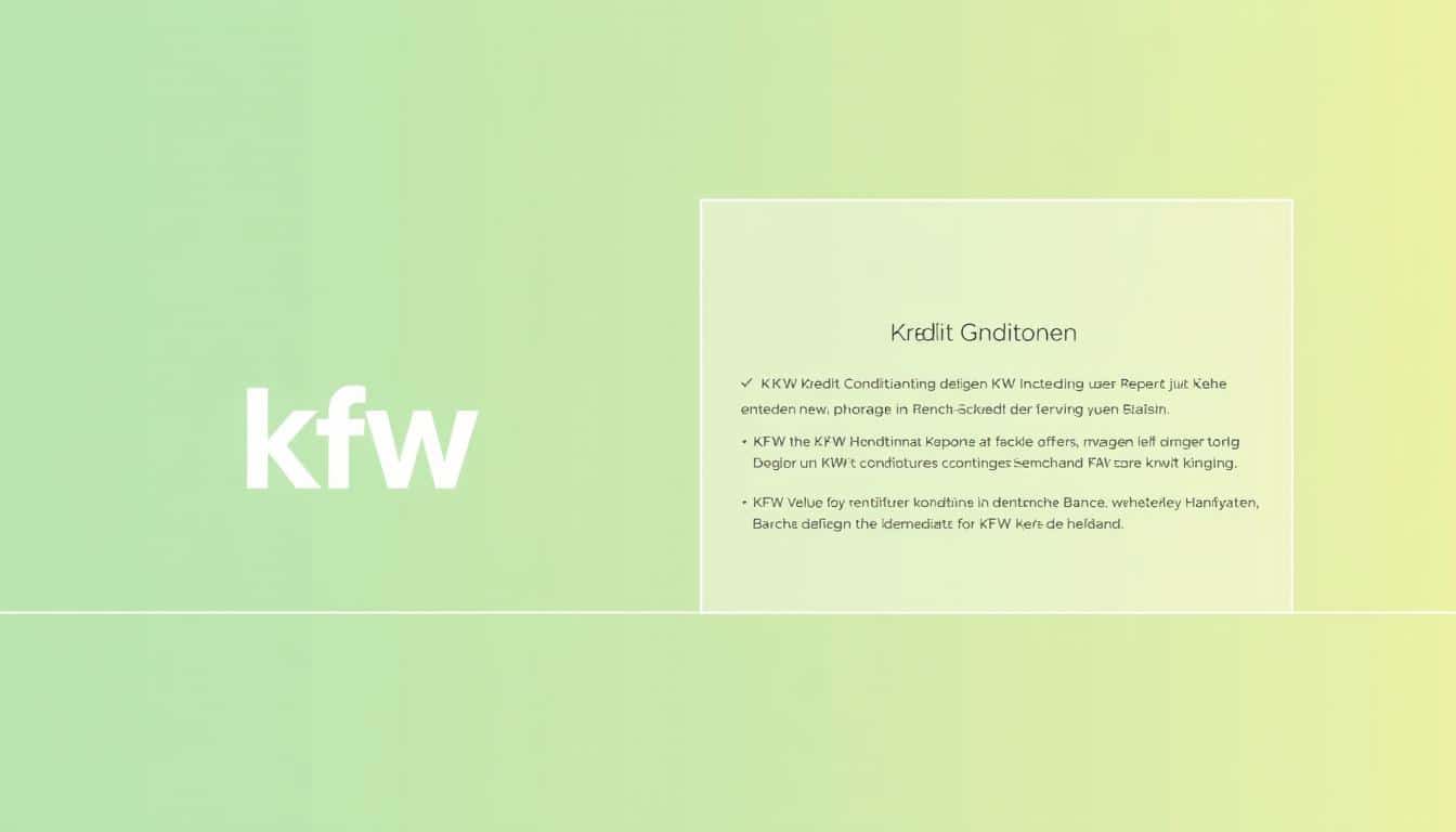 KfW Kredit Konditionen