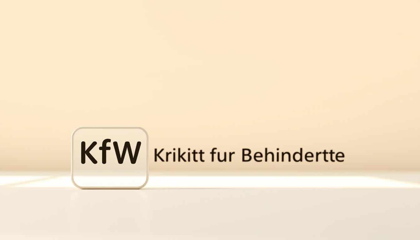 KfW Kredit für Behinderte