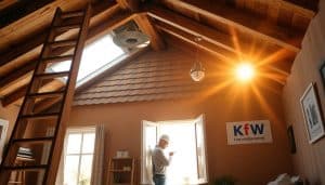 KfW Kredit für eine Dachsanierung