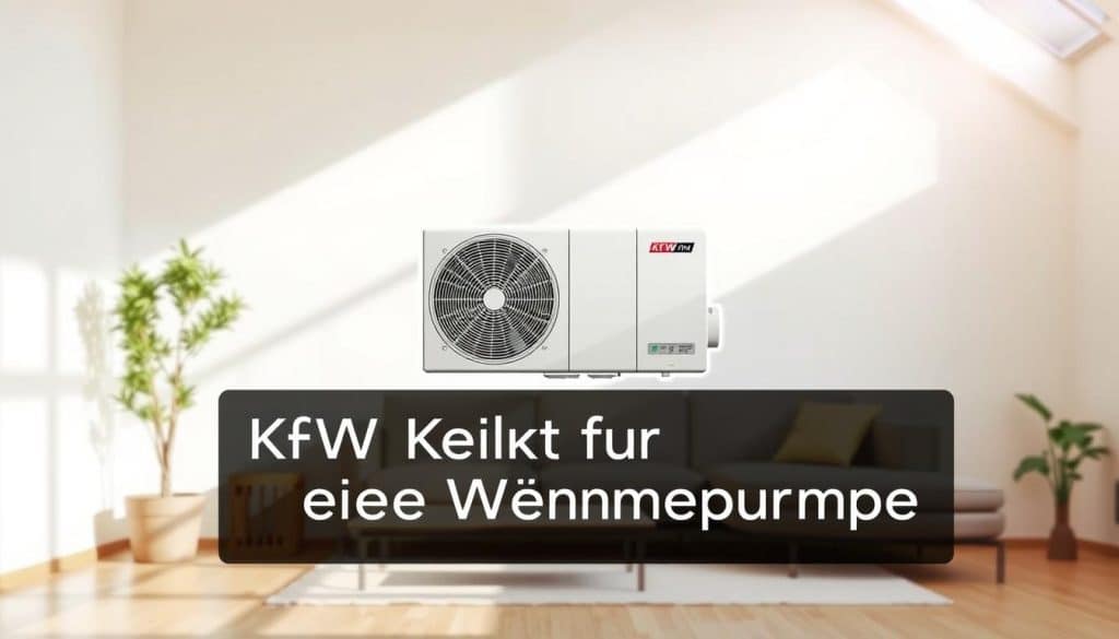 KfW Kredit für eine Wärmepumpe