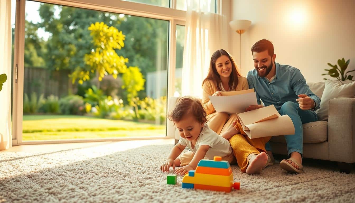 KfW Kredit für einen Hauskauf für eine Familie