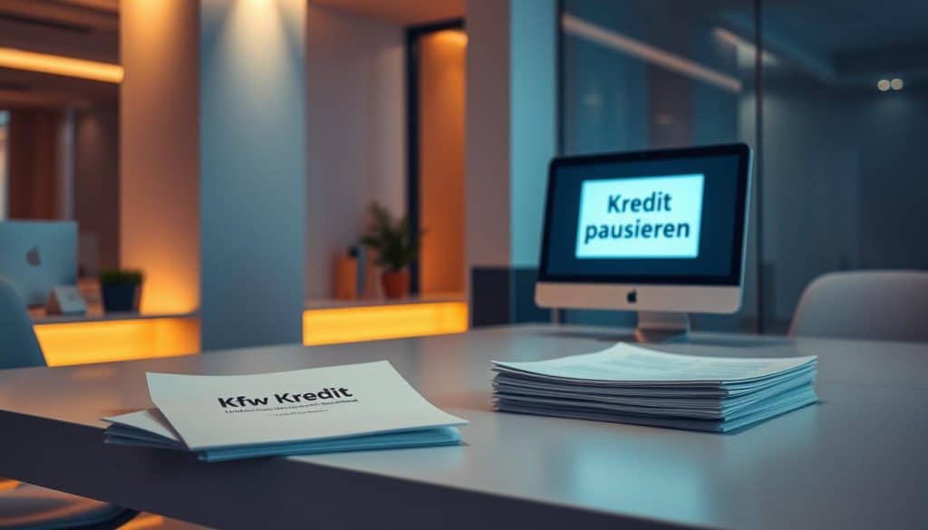 KfW Kredit pausieren