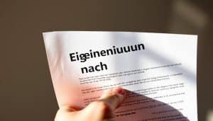 Wie kann man Eigennutzung nachweisen?